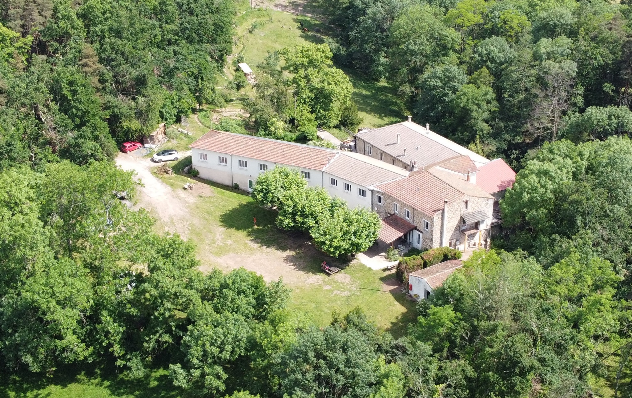 Les Blaches. Un domaine pour accueillir votre groupe au cœur de l’Ardèche