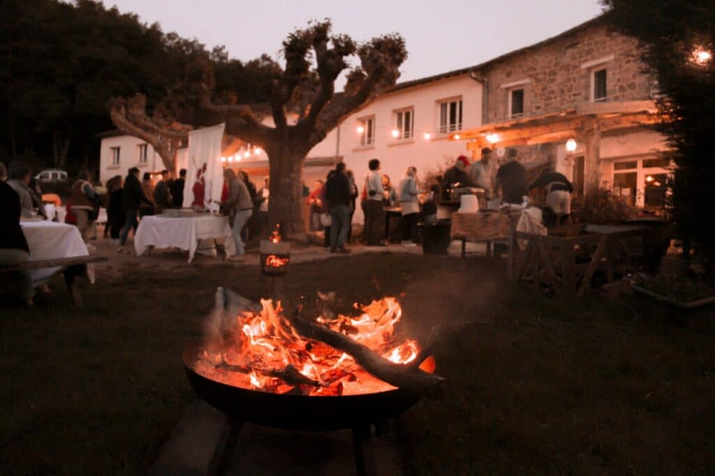 Le domaine se loue à un seul groupe à la fois, de sorte que vous y êtes chez vous du premier au dernier jour. © Les Blaches